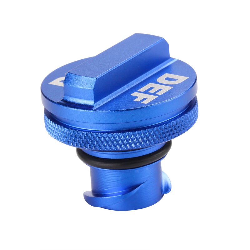 DEF Billet Aluminum Green Fuel Cap Magnetic and Blue DEF Cap for Dodge Ram Cummins (2013-2017) Auto Parts - Image 5